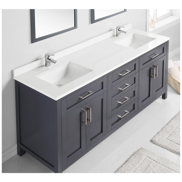 OVE Lakeview 1830mm Dark Charcoal Vanity Costco Australia