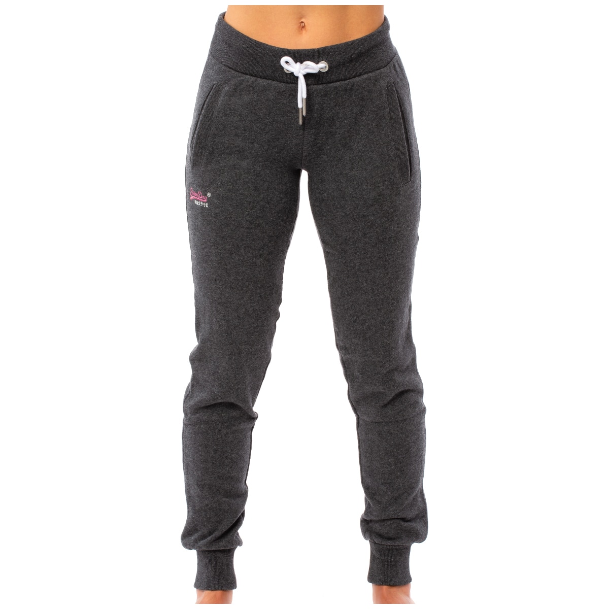 Superdry Women's Pant - Charcoal Marle