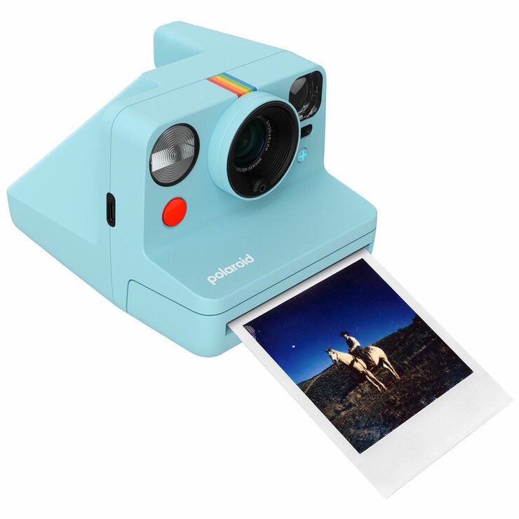 Polaroid Now+ Generation 3 Instant Camera Arctic Blue 9163 Polaroid Now+ Generation 3 Instant Camera Arctic Blue 9163
