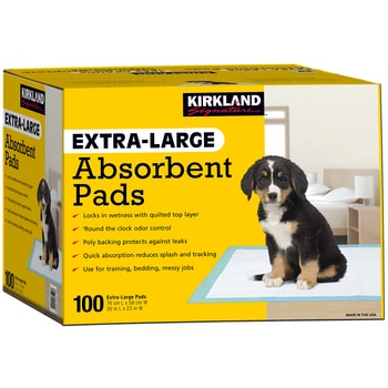 Kirkland Signature Extra Large Absorbent Puppy Pads 100 Pack