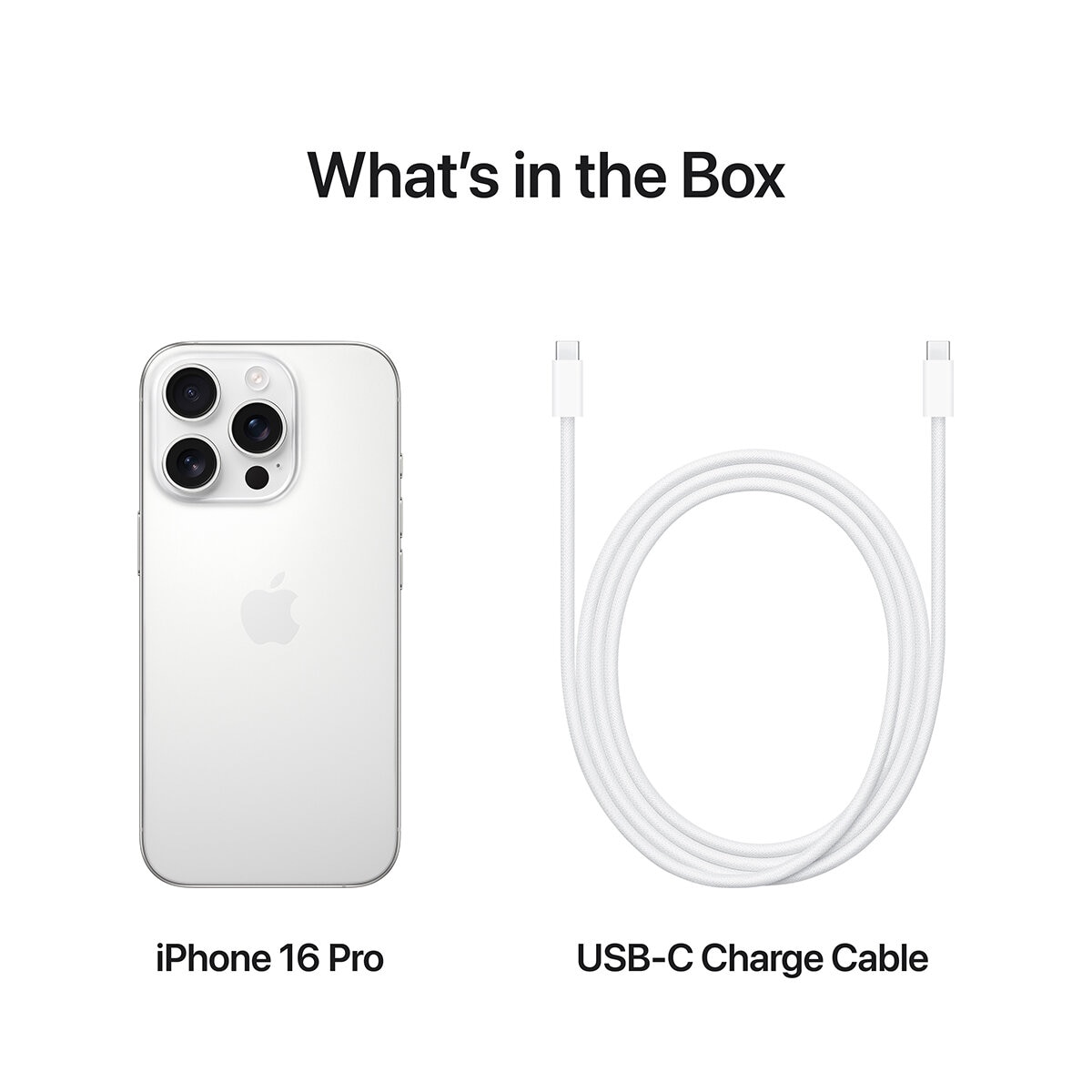 iPhone 16 Pro White Titanium
