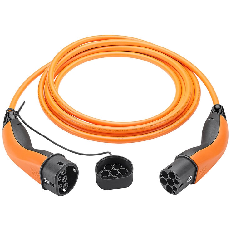 LAPP EV Charge Cable Type 2 (7.4kW-1P-32A) 7M Orange LAPP EV Charge Cable Type 2 (7.4kW-1P-32A) 7M Orange