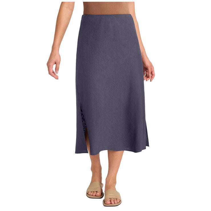 Matty M Women's Linen Slip Skirt