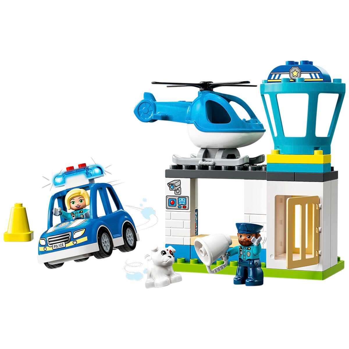 LEGO Duplo Town Police Station and Helicopter 10958