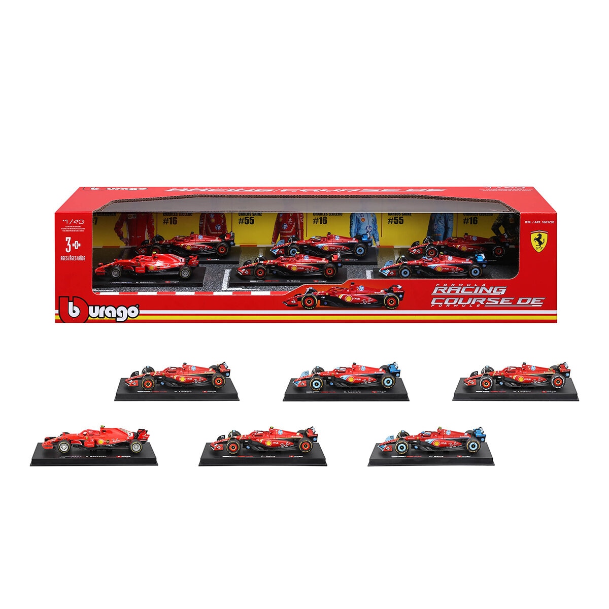 Maisto 143 Formula Racing Die Cast 6 pack Maisto 143 Formula Racing Die Cast 6 pack
