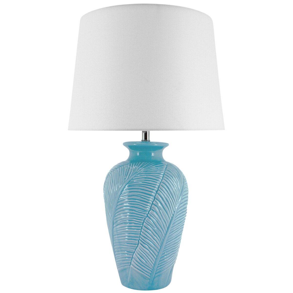 NF Living Alina Blue Ceramic Lamp 35 x 60cm