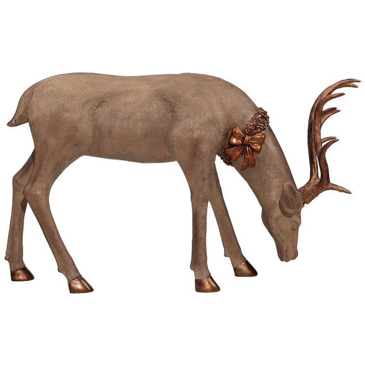 Resin Deer Decorations 2pk Costco Australia