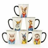 Signature Housewares Animal Mugs 503ml x 6 pack Signature Housewares Animal Mugs 503ml x 6 pack