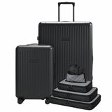 Globite 2 Piece Luggage Set With 4 Piece Packing Cube