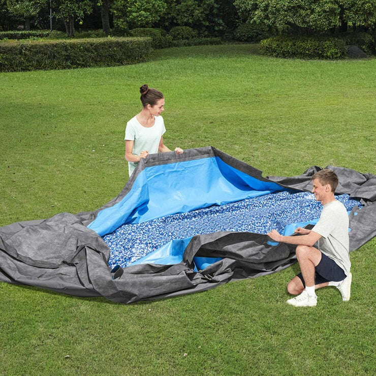 Bestway Platinum Series Power Steel Above Ground Pool Set 6.1m Bestway Platinum Series Power Steel Above Ground Pool Set 6.1m