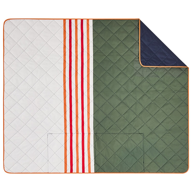 Hunter Outdoor Picnic Blanket Cypress Block Green Multi Hunter Outdoor Picnic Blanket Cypress Block Green Multi