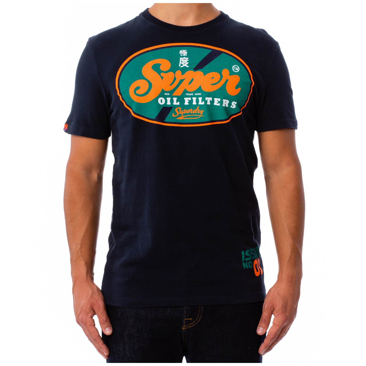 SuperDry Tee - Eclipse navy