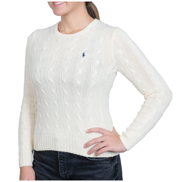 Ralph Lauren Cable Knit Sweater Cream