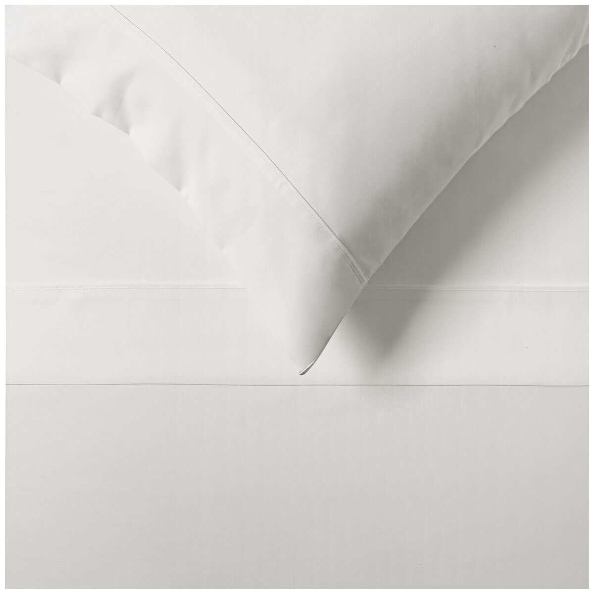 Onkaparinga Cotton Rich 1500TC Sheet Set Queen 4 Piece White
