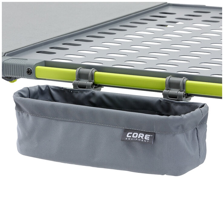 CORE Flexrail Camping Cook Table 157cm with Accessories