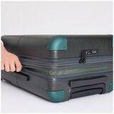 July Jetsetter Luggage Set 3 Pieces Forest Green July Jetsetter Luggage Set 3 Pieces Forest Green