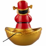 God Of Wealth Water Fountain 22cm