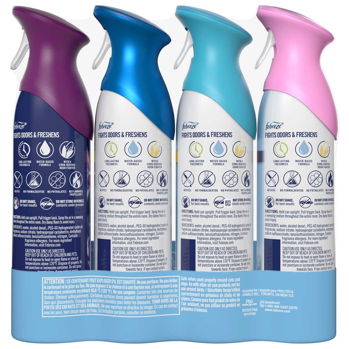 Febreze Air Pack 4 x 250g Fresh
