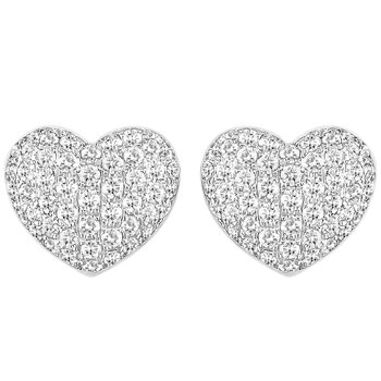 18KT White Gold 0.80ctw Diamond Earrings