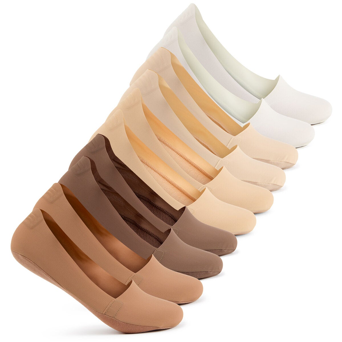 Frank and Oak Women's Liner Sock 10 Pack Nude Frank and Oak Women's Liner Sock 10 Pack Nude
