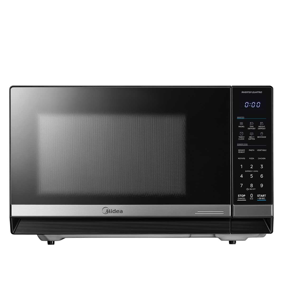 Midea 34L 1200W Smart Inverter Microwave Black MMW12VT34B Midea 34L 1200W Smart Inverter Microwave Black MMW12VT34B