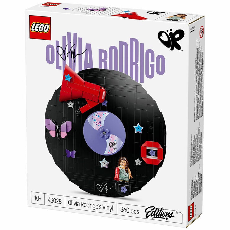 LEGO Editions Olivia Rodrigo's Vinyl 43028