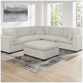 Thomasville 6 Piece Fabric Modular Sectional