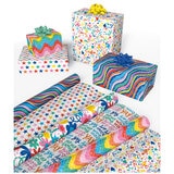 Ks Spring Reversible Trio Gift Wrap