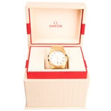Omega Mens Constellation Yellow Gold Chronograph Watch 123.55.38.22.02.002