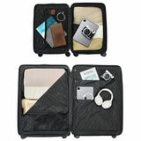 Globite 2 Piece Luggage Set With 4 Piece Packing Cube