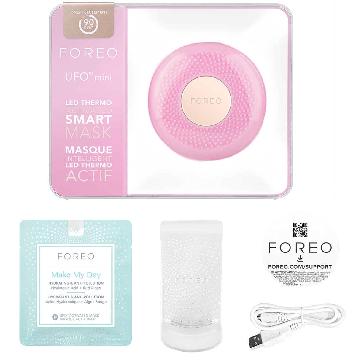 Foreo UFO Mini Smart Mask Pearl Pink Costco Australia