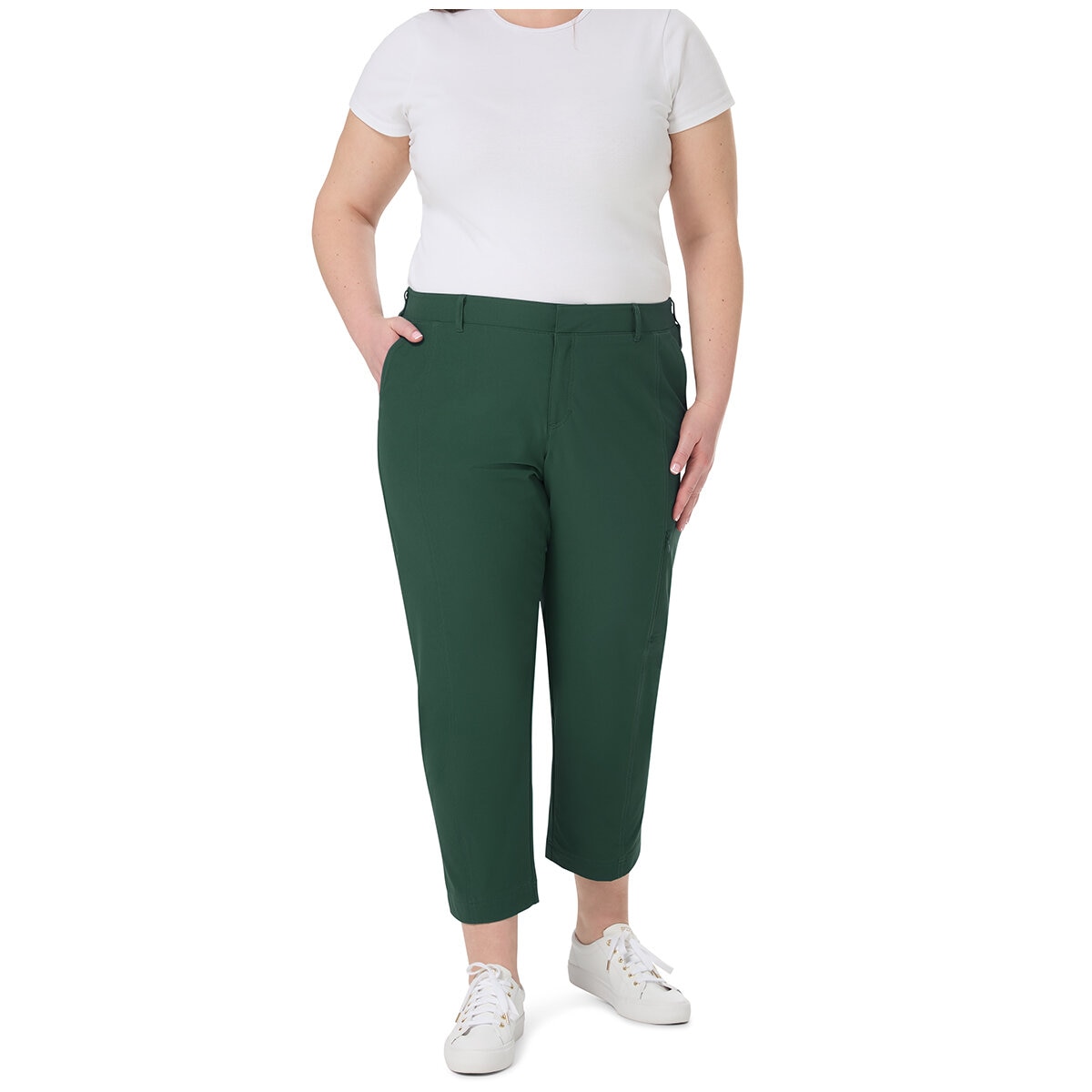 Kirkland Signature Women's Travel Pant Green