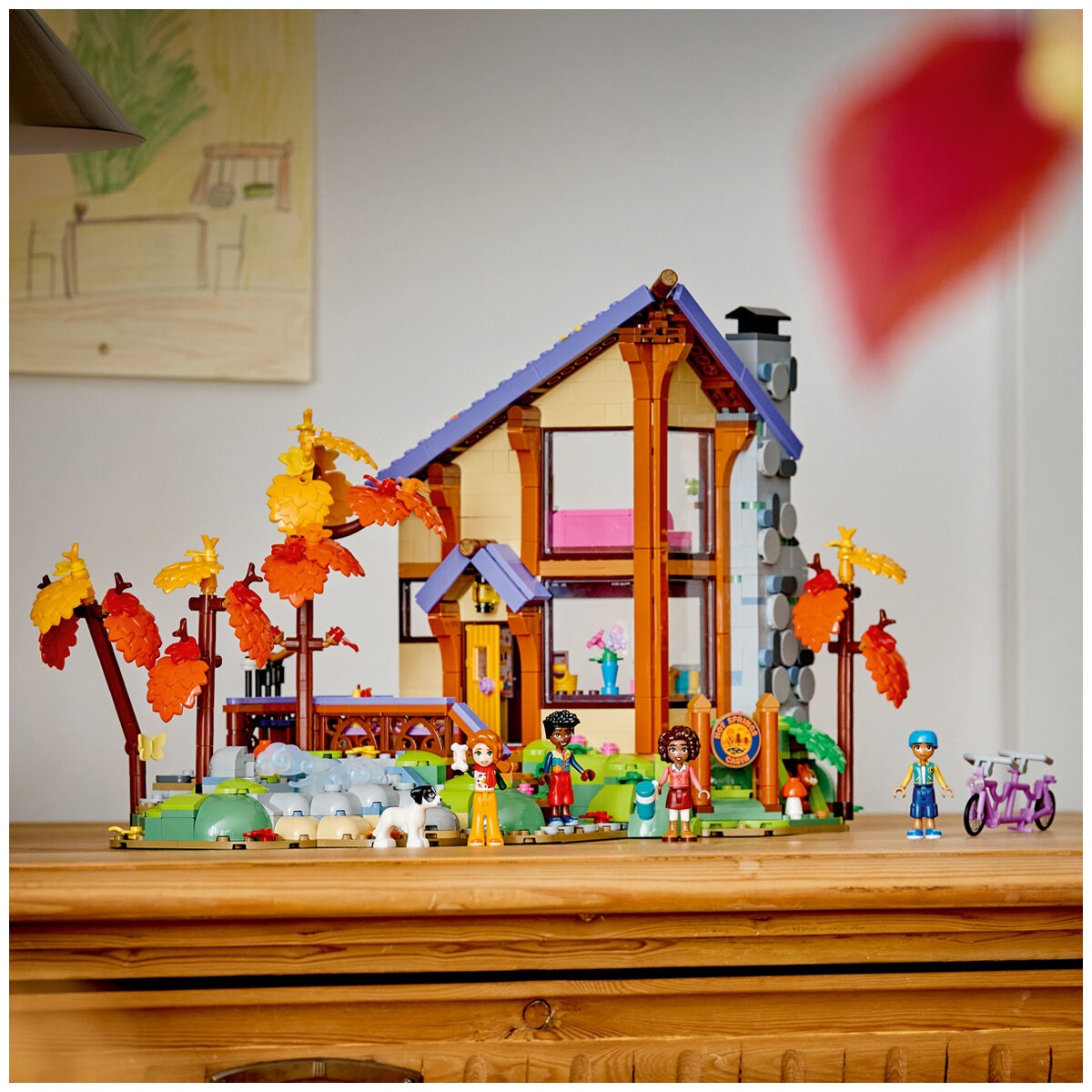 LEGO Friends Cozy Fall Forest Cabin Building Set 42705 LEGO Friends Cozy Fall Forest Cabin Building Set 42705