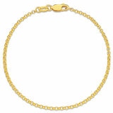 18KT Yellow Gold Belcher Bracelet 2g