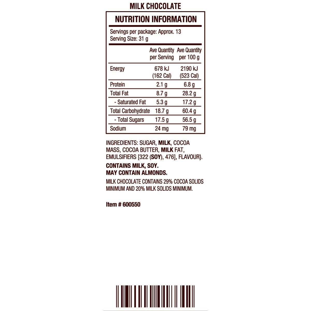 Hershey's Nuggets Assortment 1.47kg