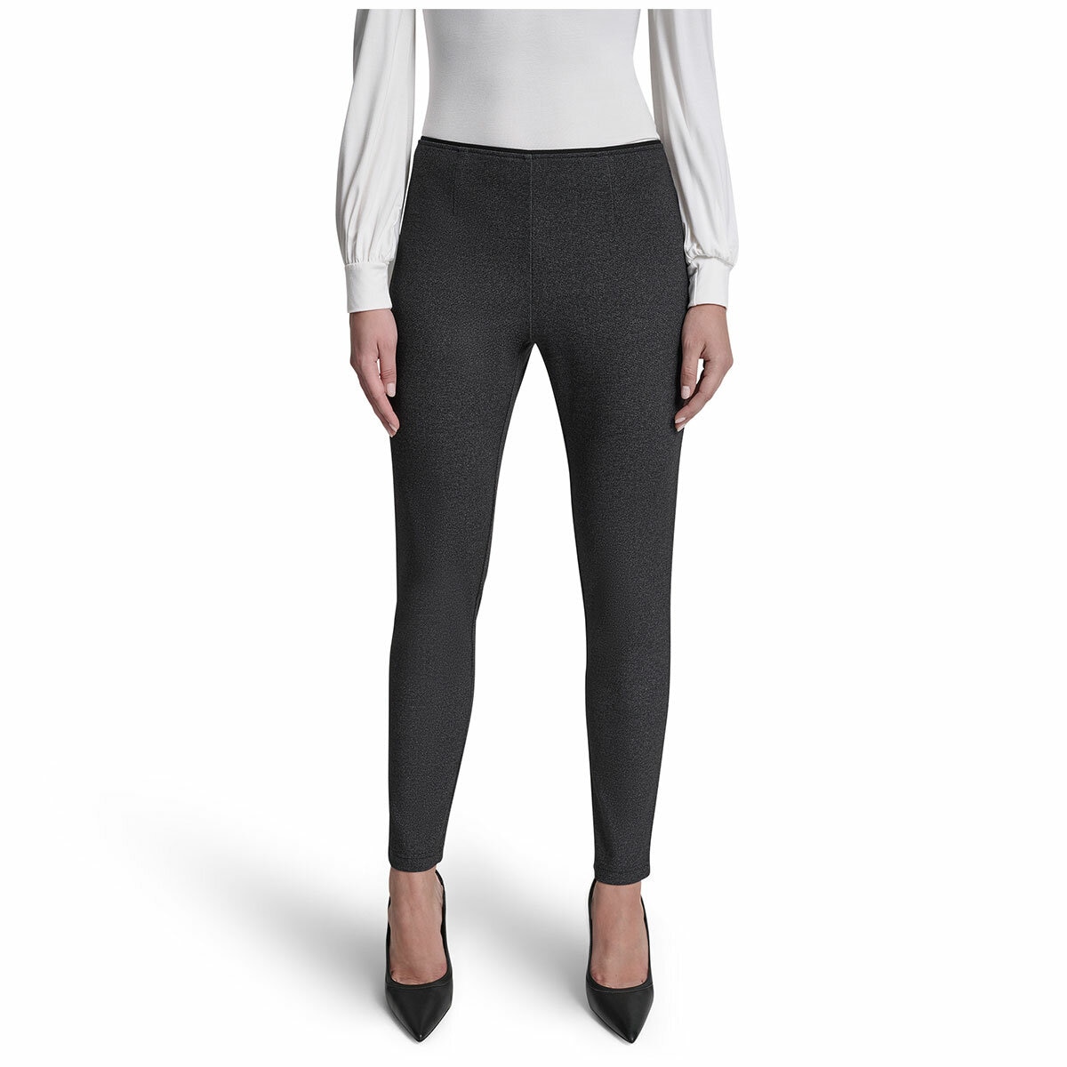 DKNY Women's Slim Leg Ponte Pant