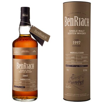 BenRiach 21 Year Old 1997 Marsala Cask #4438 Single Malt Scotch Whisky 700ml