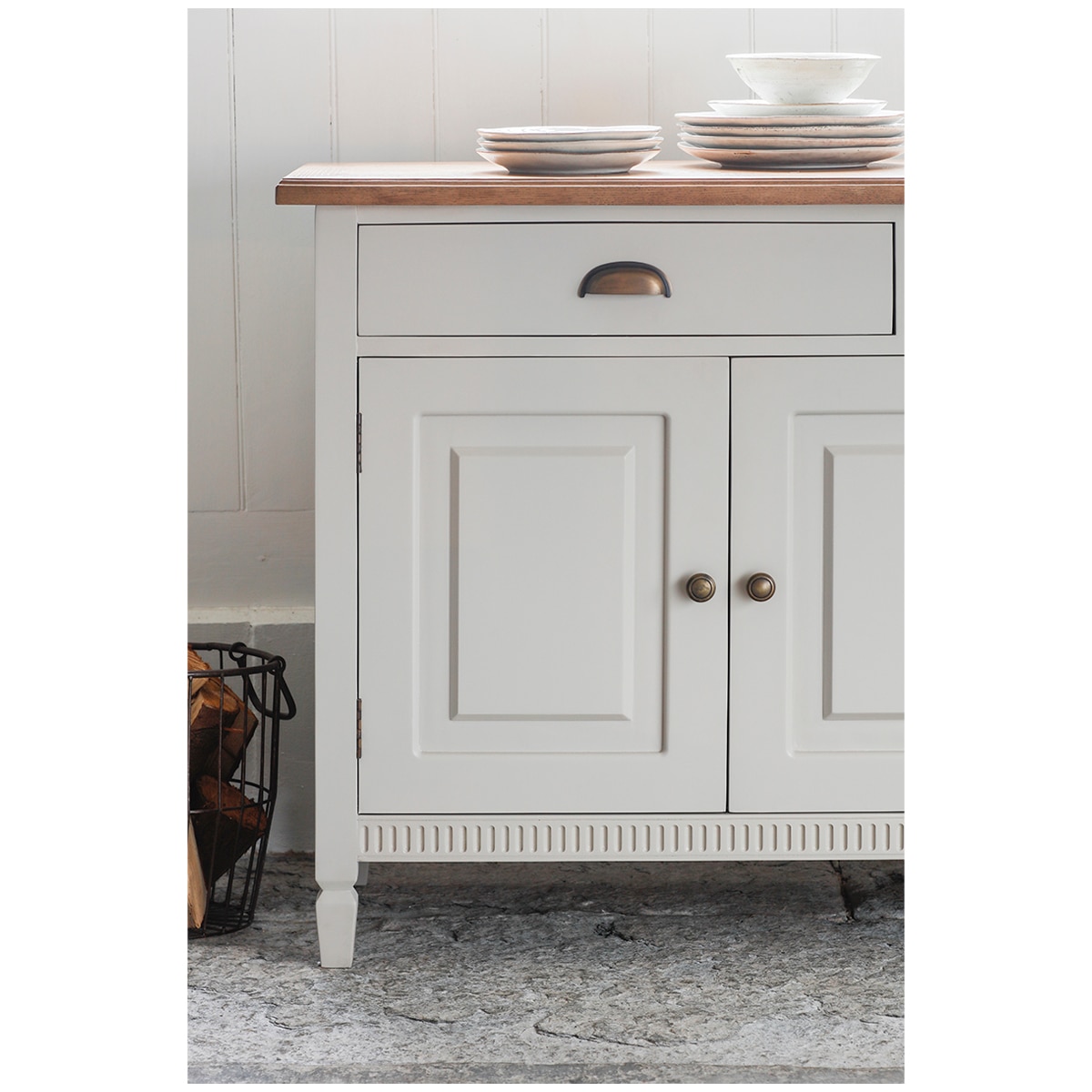 Hudson Living Bronte 3 Door 2 Drawer Sideboard