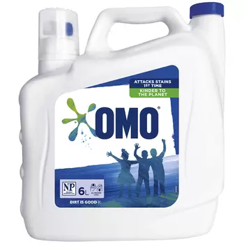 OMO Active Clean Laundry Liquid Detergent 6 Litre