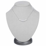 18KT White Gold 3.50ctw Diamond 7 Stone Necklace