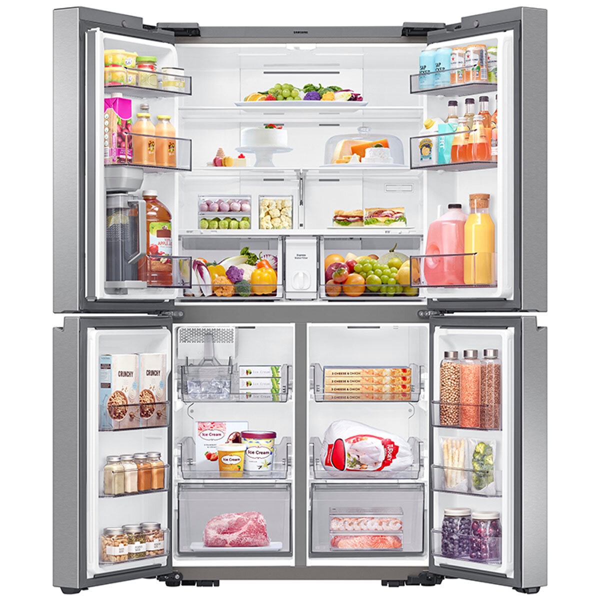 Samsung 649L French Door Fridge SRF7300SA Costco Australia