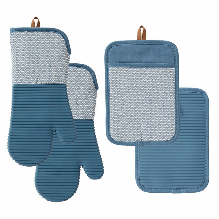 Threadmade Mitt & Pot Holder Threadmade Mitt & Pot Holder