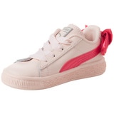 Puma Infant Basket Bow Shoe - PInk