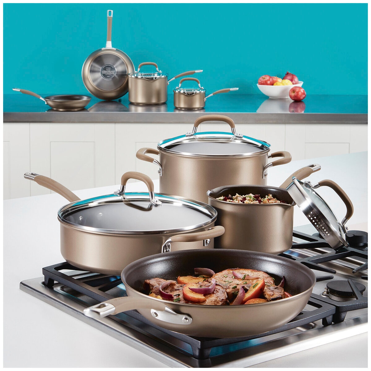 Circulon 13-Piece Cookware Set Recalled by Meyer Corporation Due to  Laceration Hazard from Glass Lid Sold Exclusively at Costco