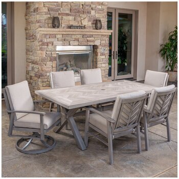 SunVilla Harrington Dining 7 Piece Set