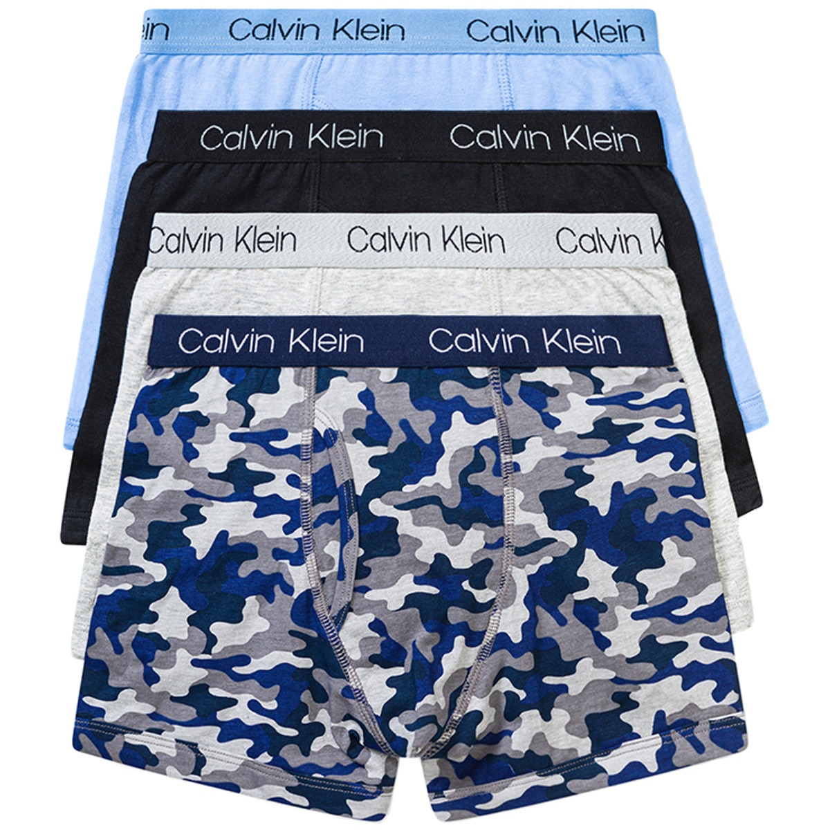 Calvin Klein Kids' Underwear Blue, Grey & Black