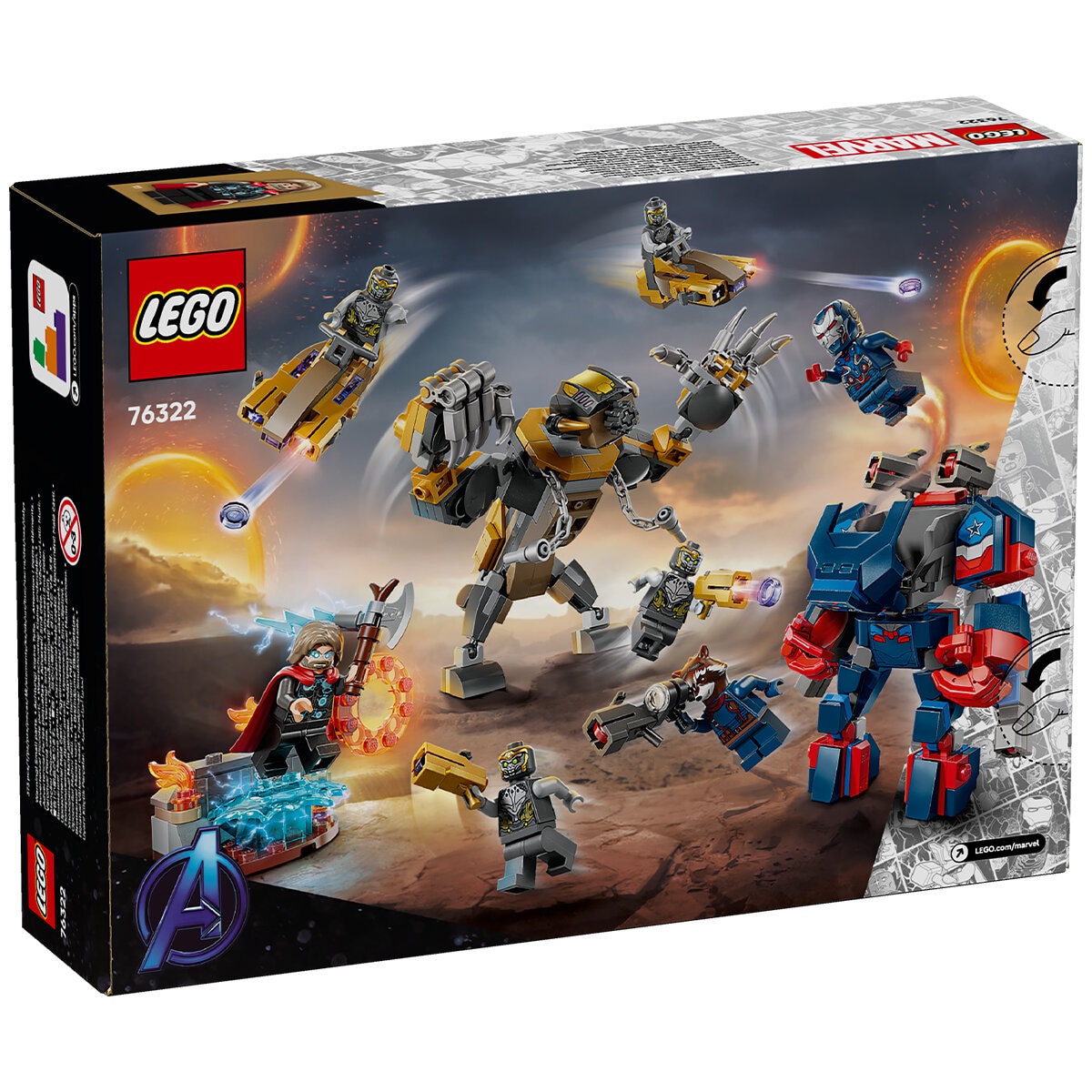 LEGO Marvel Avengers Endgame Thor vs. Chitauri 76322