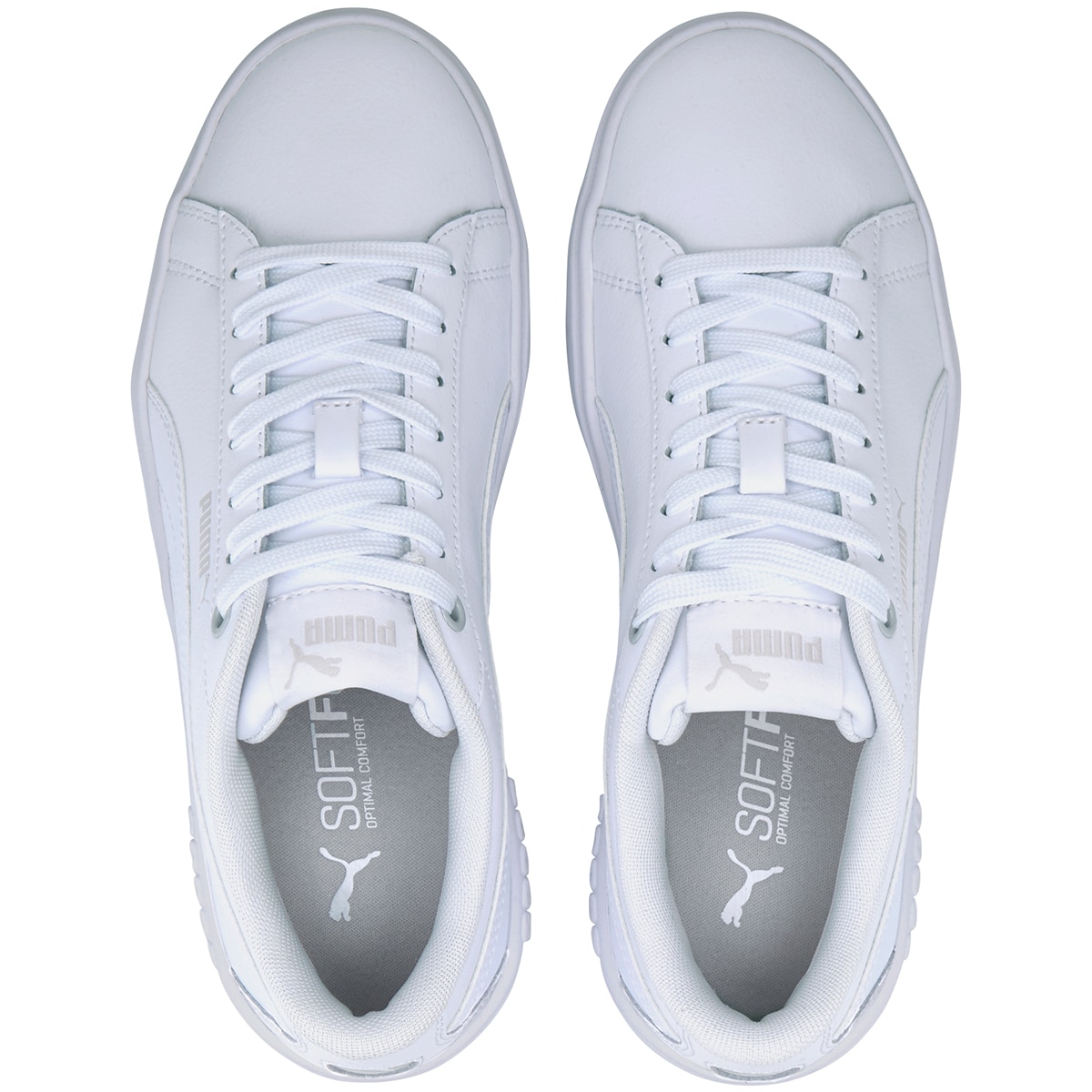 Puma Women's Smash Platform Shoe - White