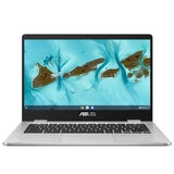 ASUS 14 Inch Chromebook Intel Celeron N4020 64GB Silver C424MA-EB0178