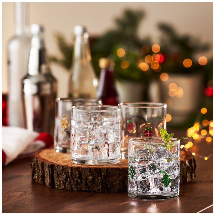 Pandex Holiday Glass 4 Piece Set 414ml Pandex Holiday Glass 4 Piece Set 414ml